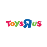 Toys “R” Us colorful logo with star in the “R”.