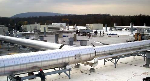 Hayden Building Maintenance completing award-winning commercial roof replacement at Anheuser-Busch production facility in New York