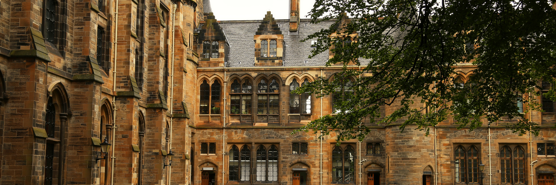 School building exterior evaluated during winter conditions